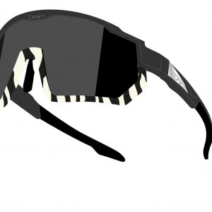 Gafas FORCE DRIFT, negro-cebra, lente contrast. negro